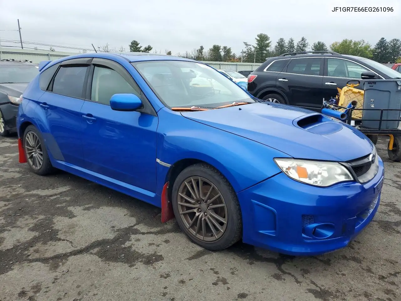 2014 SUBARU IMPREZA VIN JF1GR7E66EG261096 — фото 4