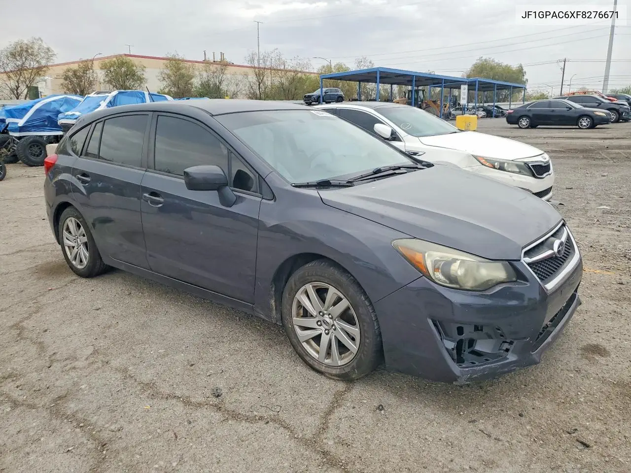 2015 SUBARU IMPREZA VIN JF1GPAC6XF8276671 — фото 4