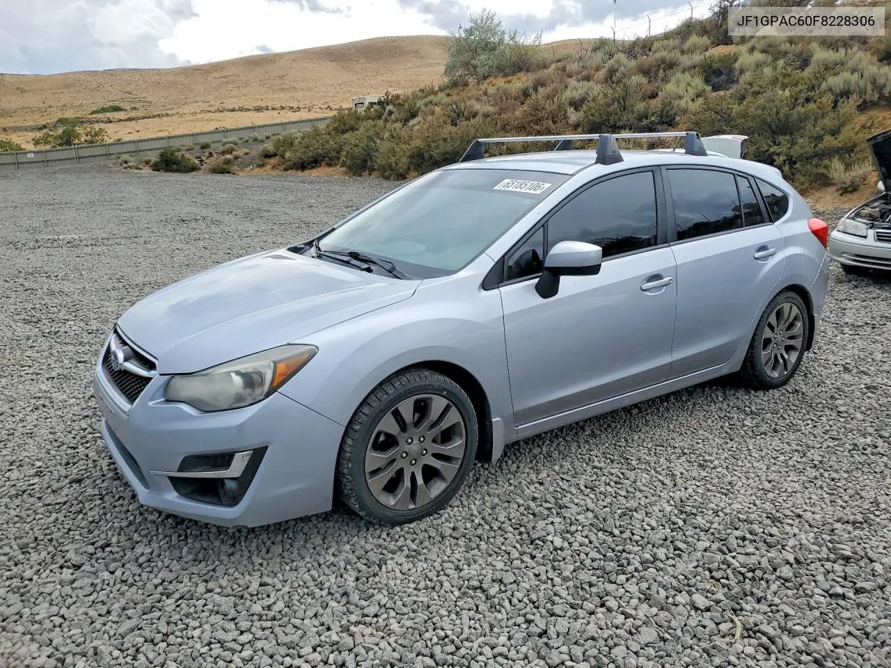 SUBARU IMPREZA 2015, VIN JF1GPAC60F8228306