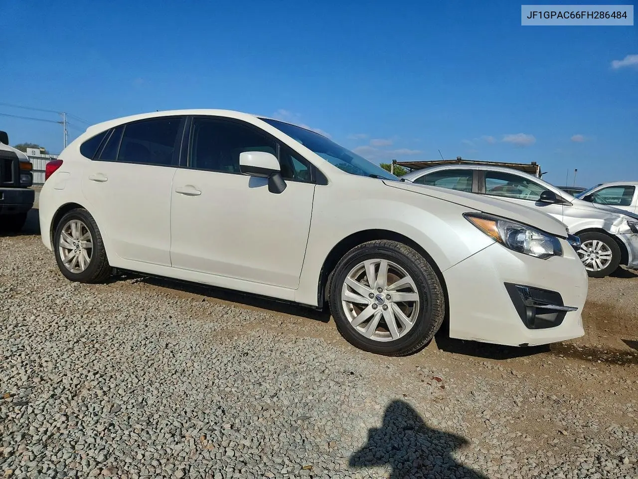 2015 SUBARU IMPREZA VIN JF1GPAC66FH286484 — фото 4