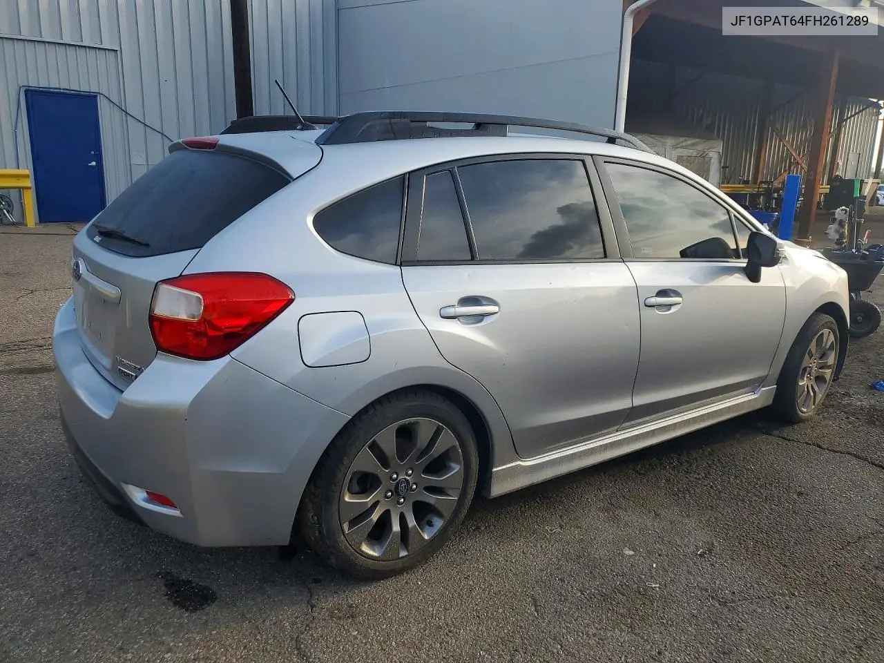 2015 SUBARU IMPREZA VIN JF1GPAT64FH261289 — фото 3
