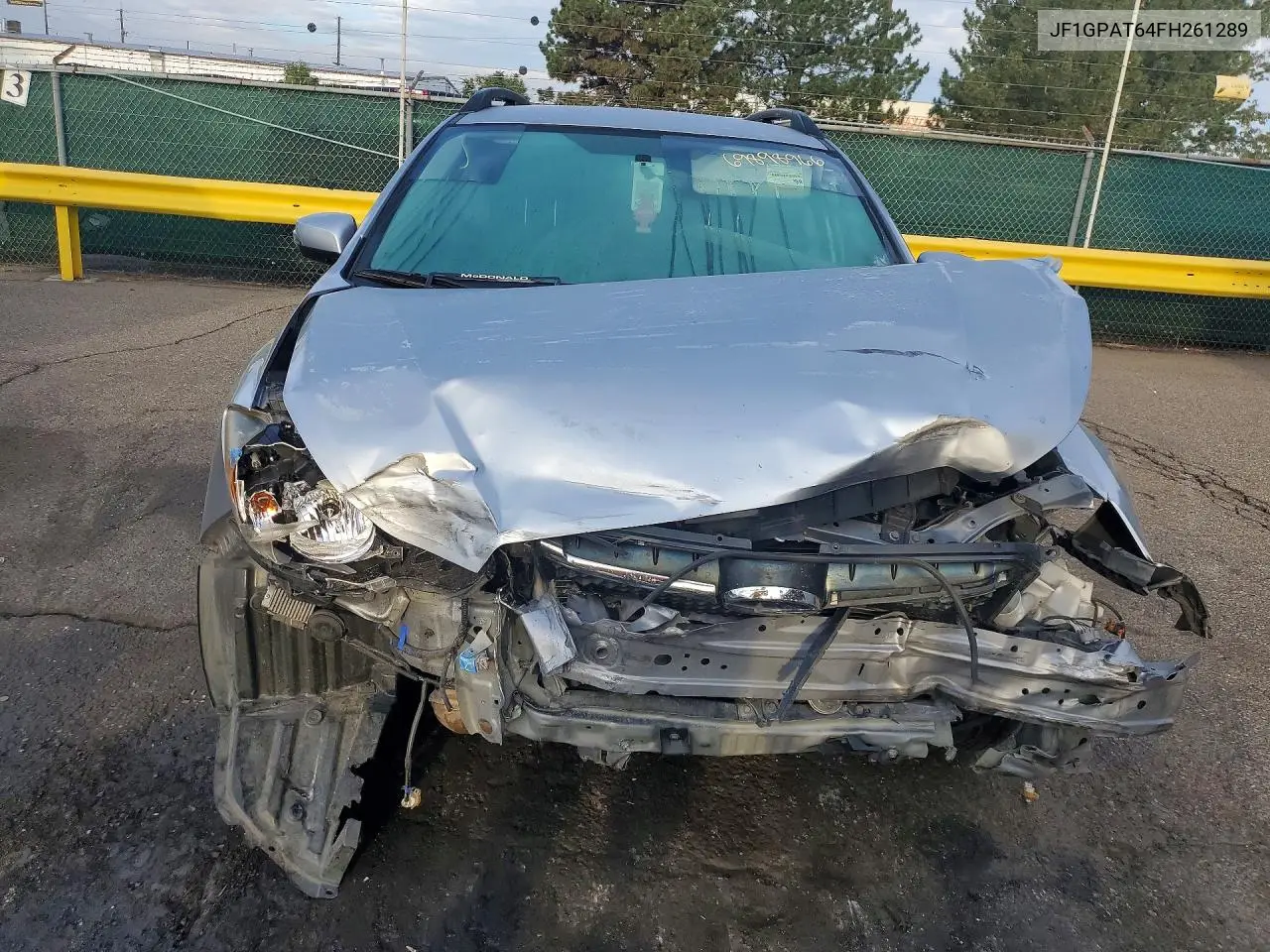 2015 SUBARU IMPREZA VIN JF1GPAT64FH261289 — фото 5