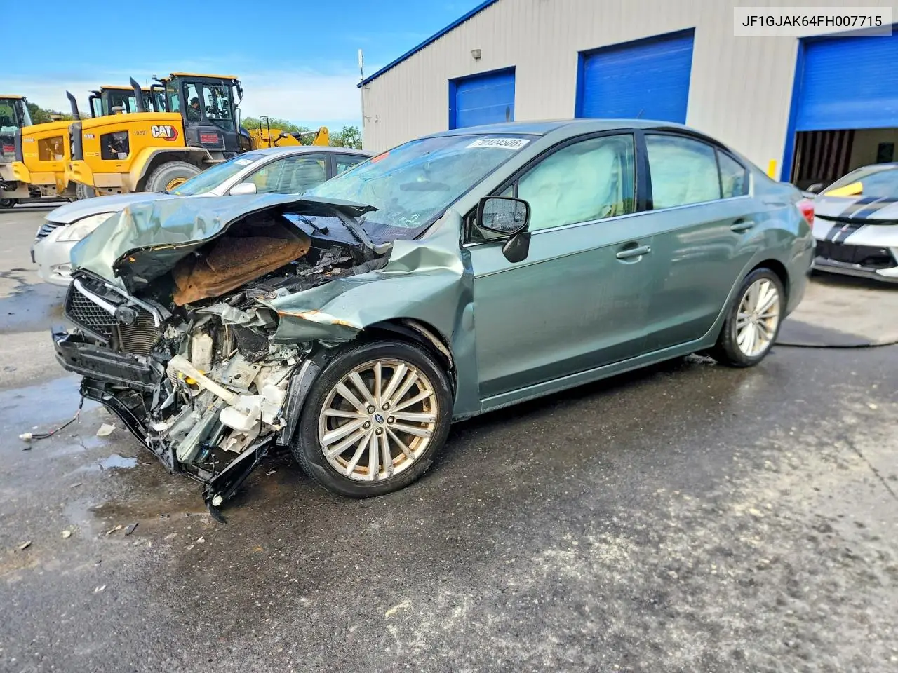 SUBARU IMPREZA 2015, VIN JF1GJAK64FH007715