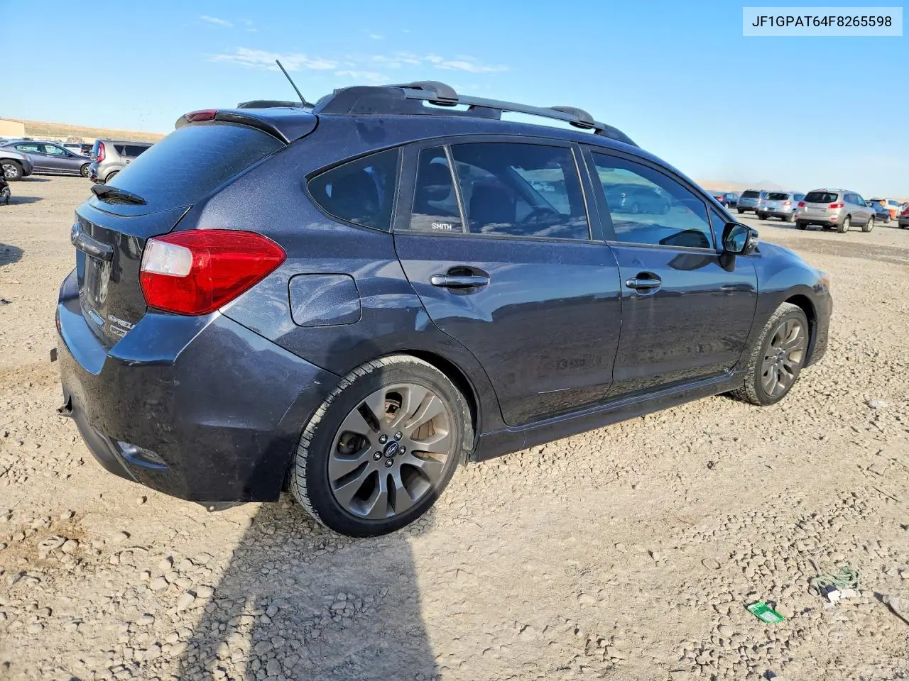 2015 SUBARU IMPREZA VIN JF1GPAT64F8265598 — фото 3