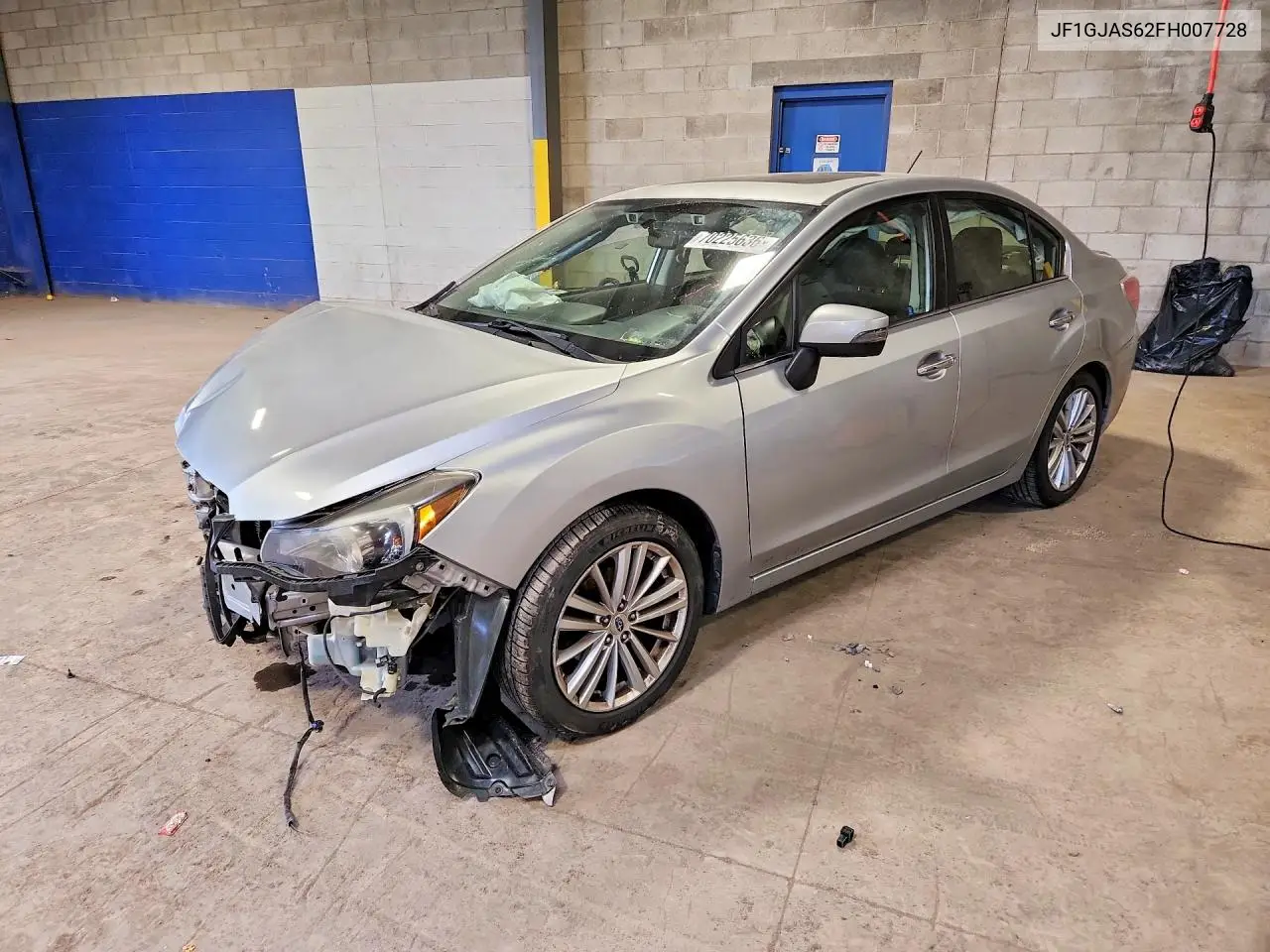 SUBARU IMPREZA 2015, VIN JF1GJAS62FH007728