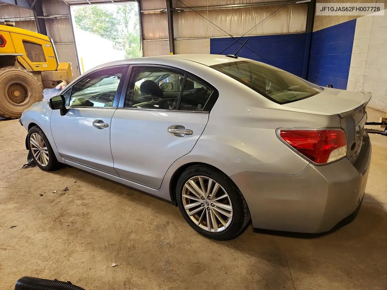 2015 SUBARU IMPREZA VIN JF1GJAS62FH007728 — фото 2