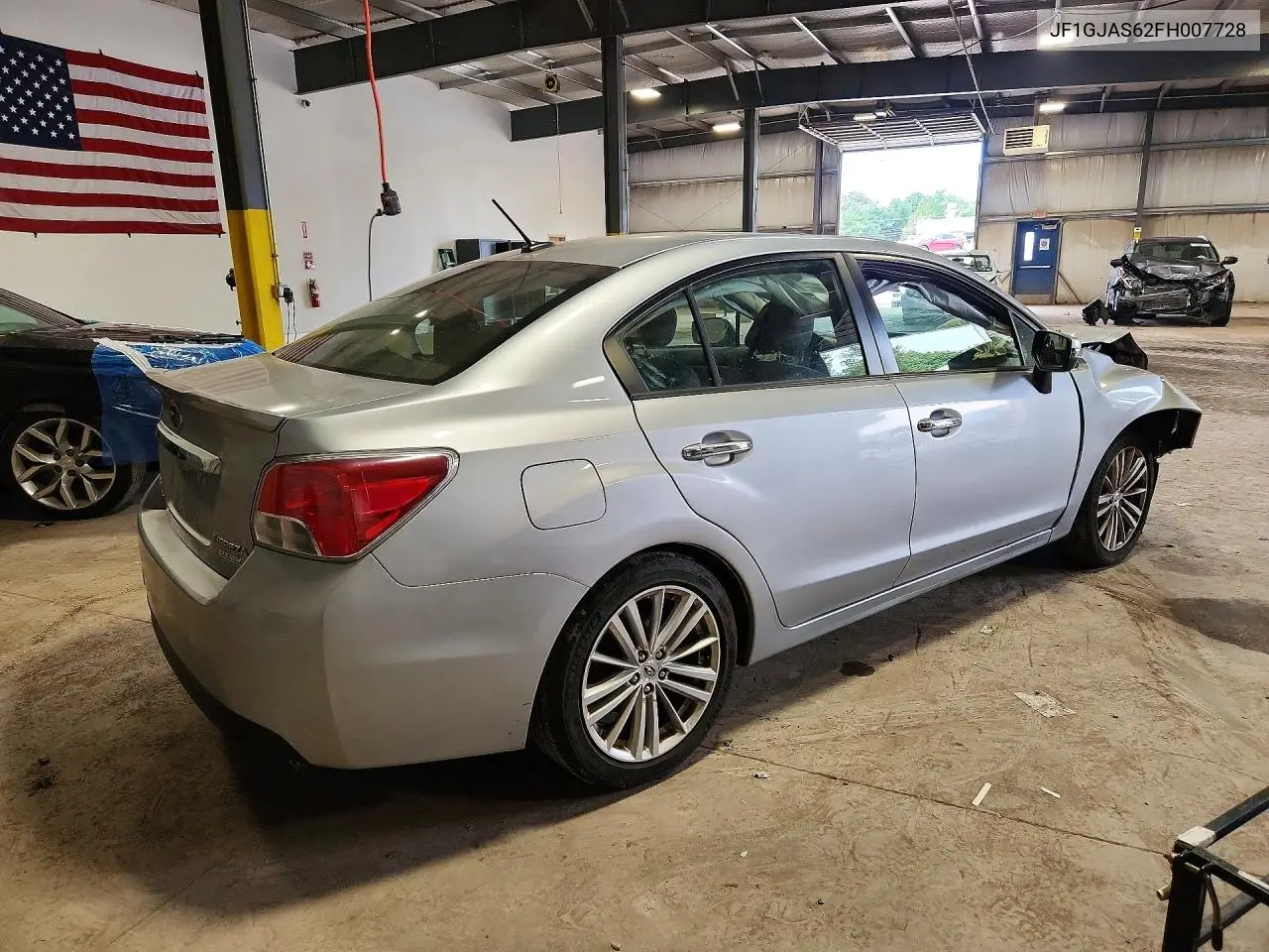 2015 SUBARU IMPREZA VIN JF1GJAS62FH007728 — фото 3
