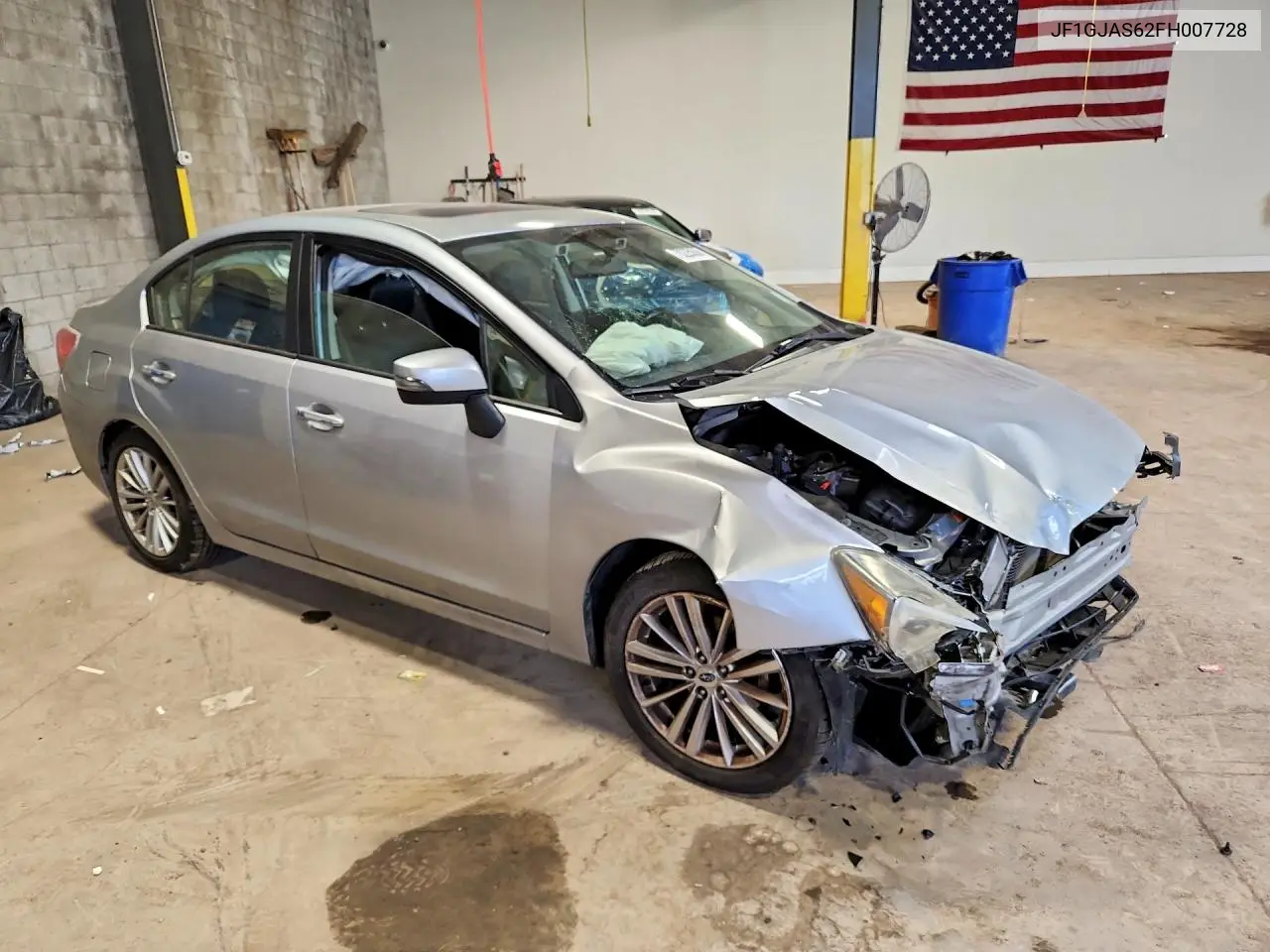 2015 SUBARU IMPREZA VIN JF1GJAS62FH007728 — фото 4