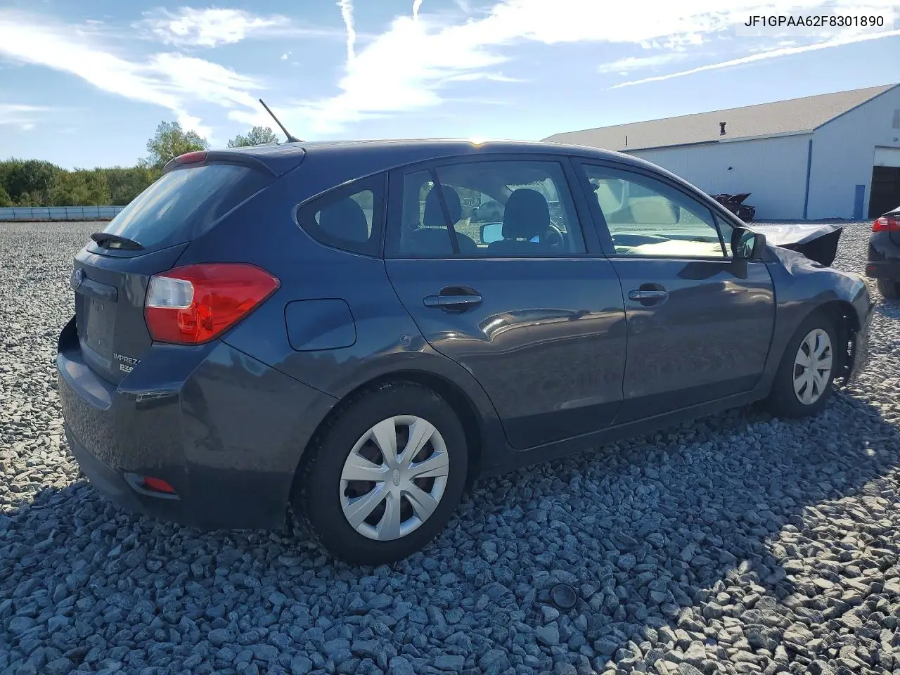 2015 SUBARU IMPREZA VIN JF1GPAA62F8301890 — фото 3