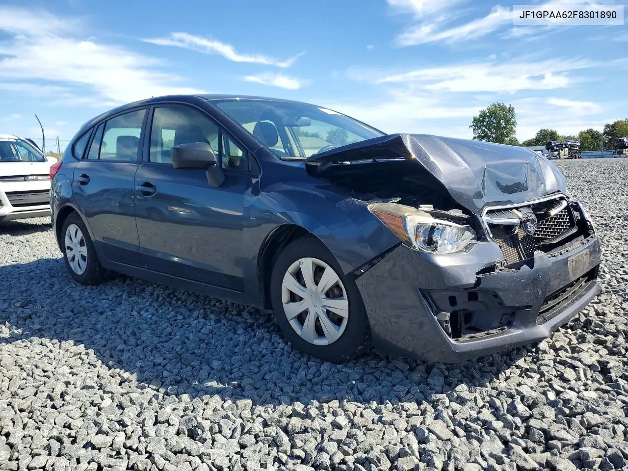 2015 SUBARU IMPREZA VIN JF1GPAA62F8301890 — фото 4