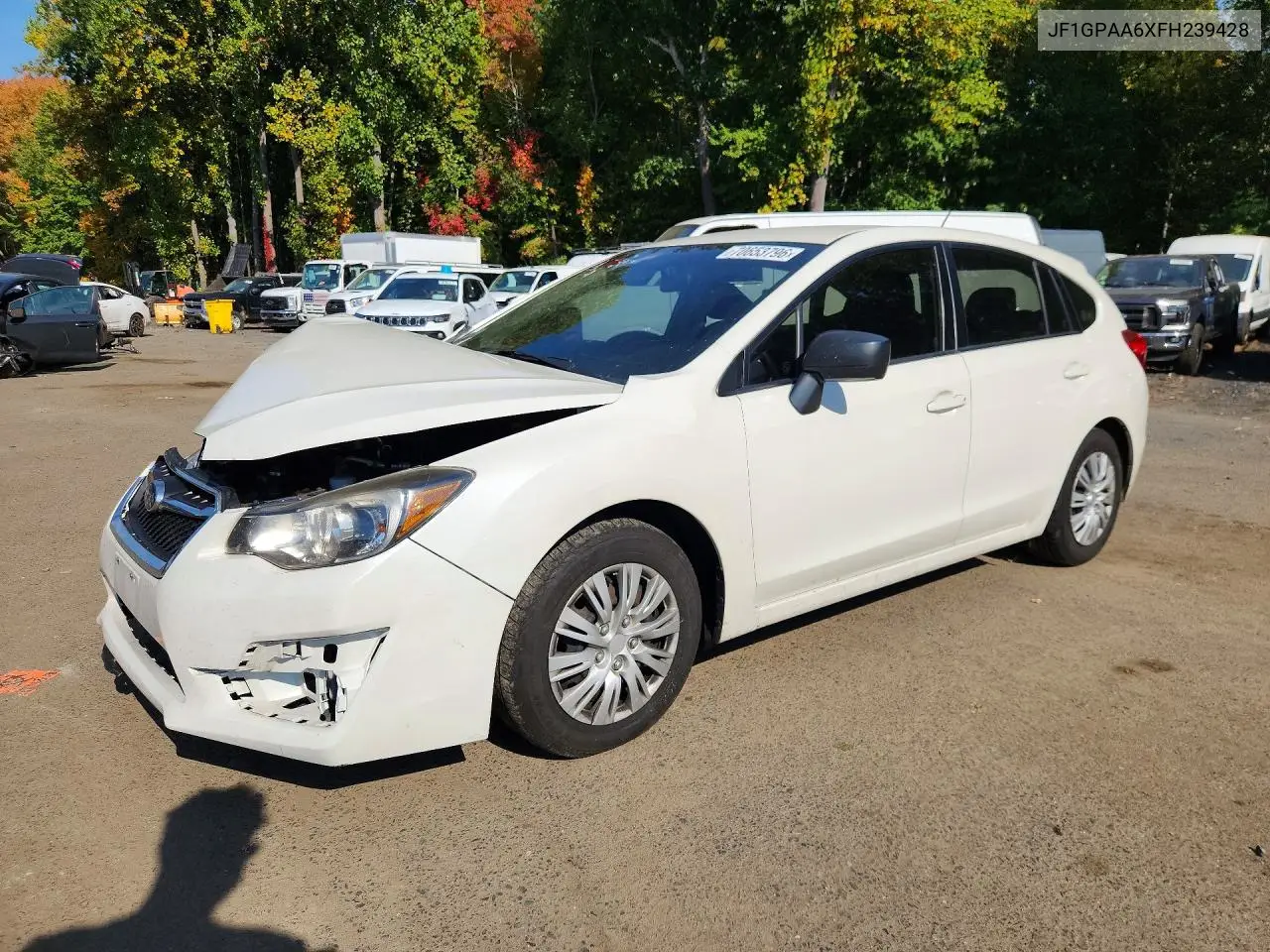 SUBARU IMPREZA 2015, VIN JF1GPAA6XFH239428