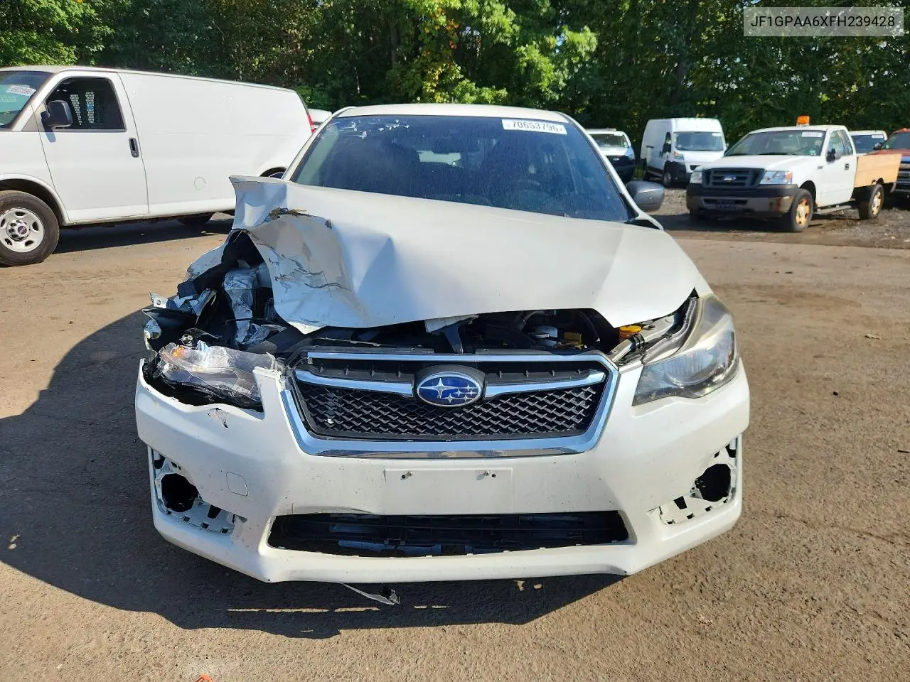 2015 SUBARU IMPREZA VIN JF1GPAA6XFH239428 — фото 5