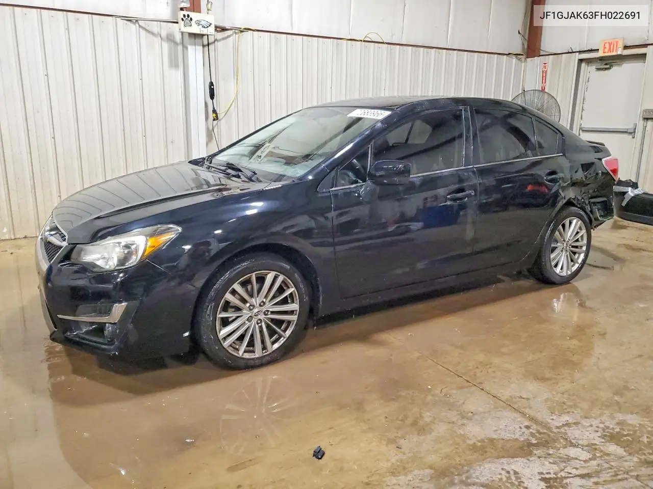 SUBARU IMPREZA 2015, VIN JF1GJAK63FH022691