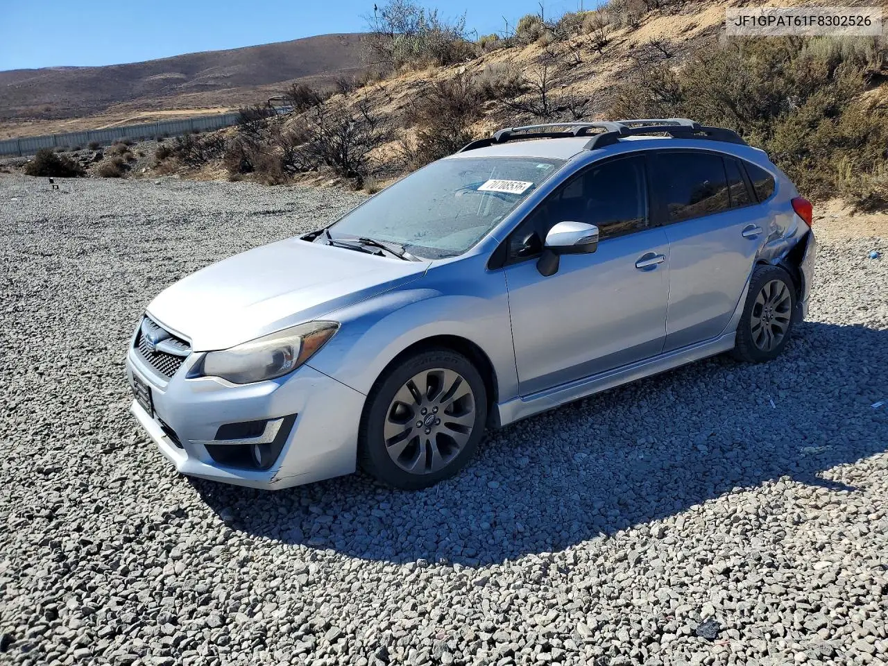 SUBARU IMPREZA 2015, VIN JF1GPAT61F8302526