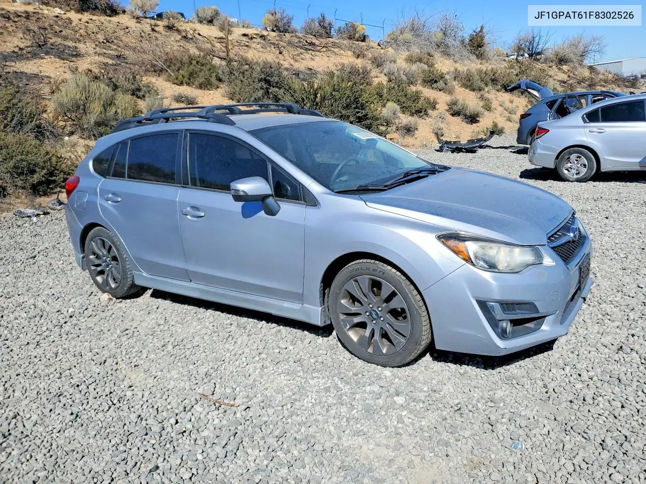 2015 SUBARU IMPREZA VIN JF1GPAT61F8302526 — фото 4