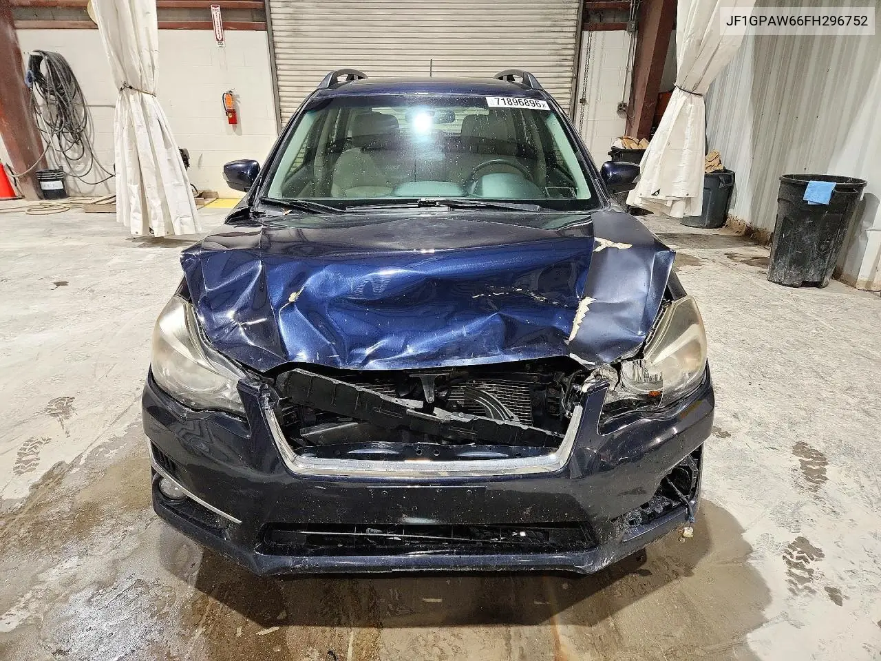 2015 SUBARU IMPREZA VIN JF1GPAW66FH296752 — фото 5
