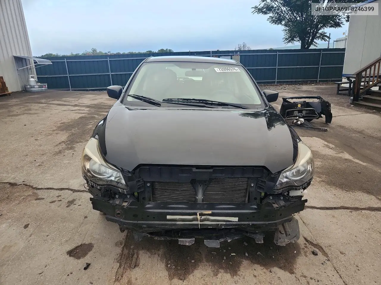 2015 SUBARU IMPREZA VIN JF1GPAA69F8246399 — фото 5
