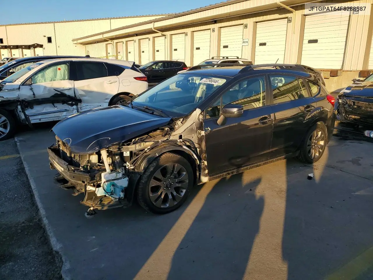 SUBARU IMPREZA 2015, VIN JF1GPAT64F8288587