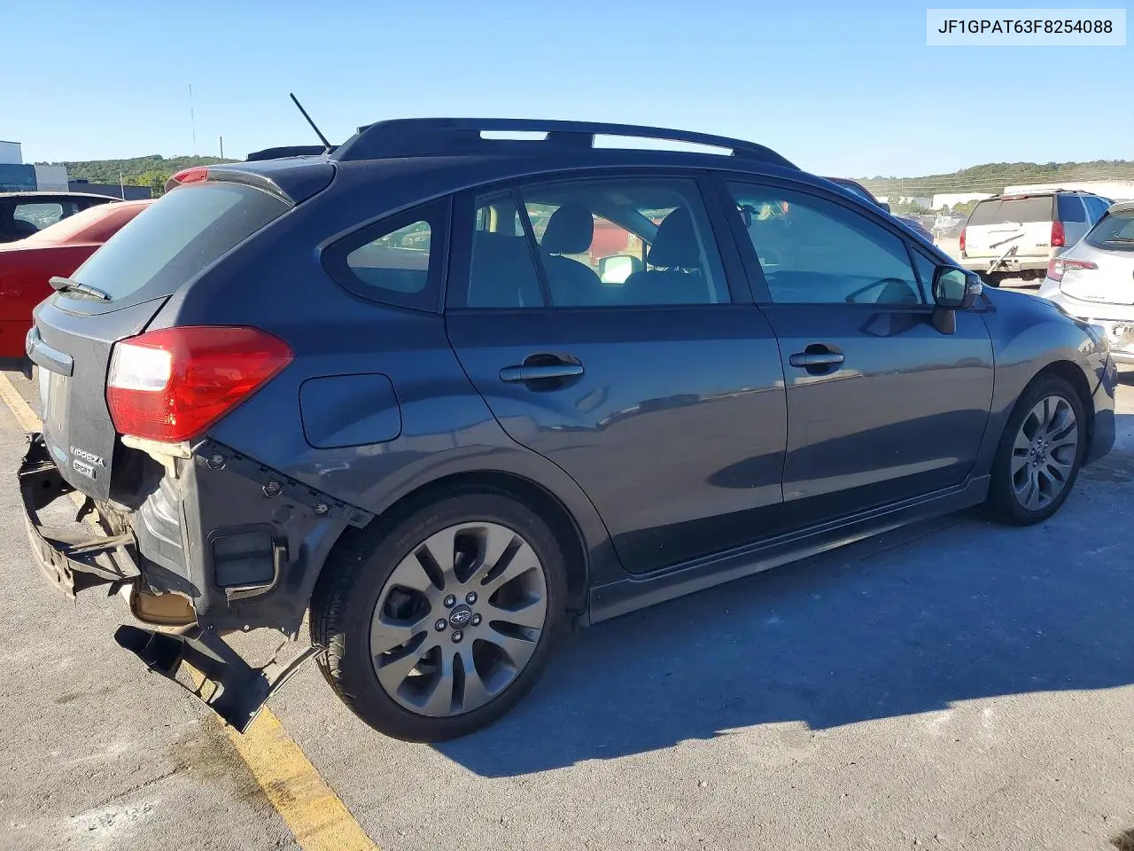 2015 SUBARU IMPREZA VIN JF1GPAT63F8254088 — фото 3