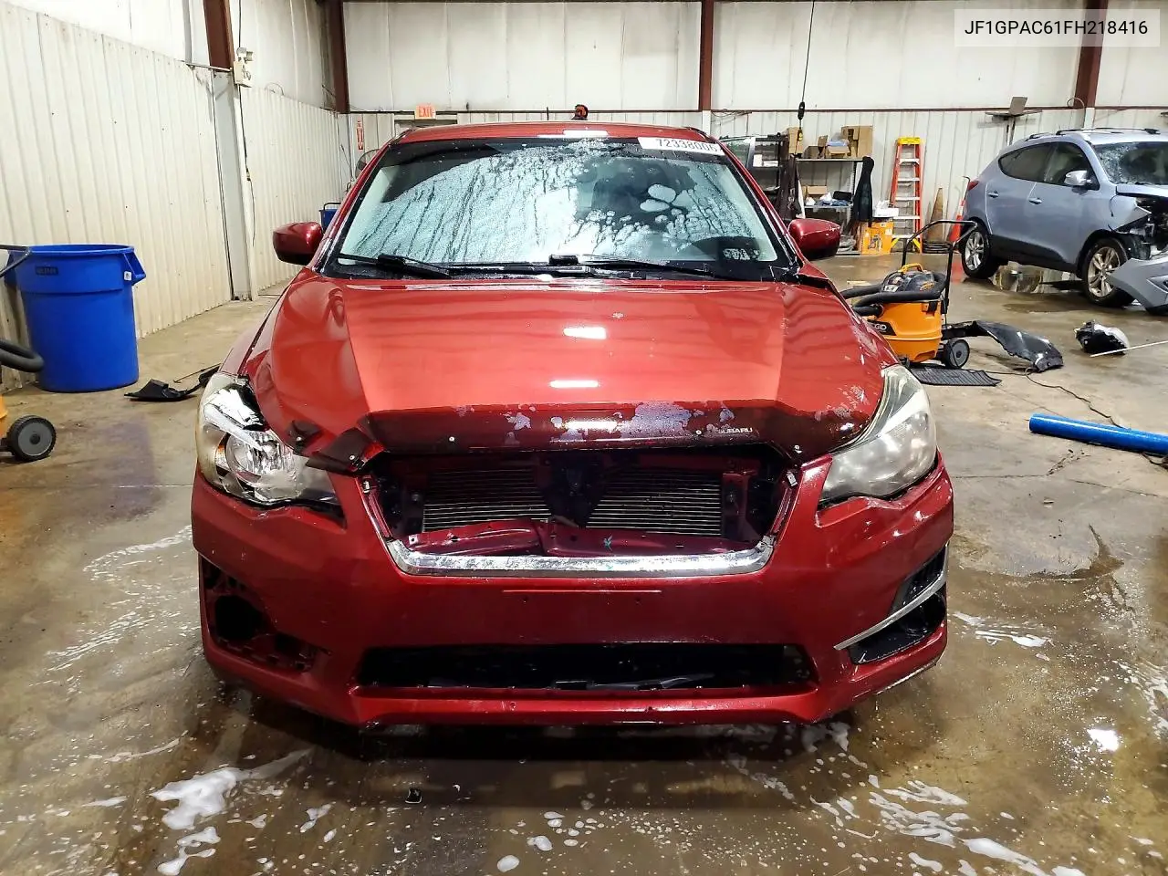 SUBARU IMPREZA 2015, VIN JF1GPAC61FH218416