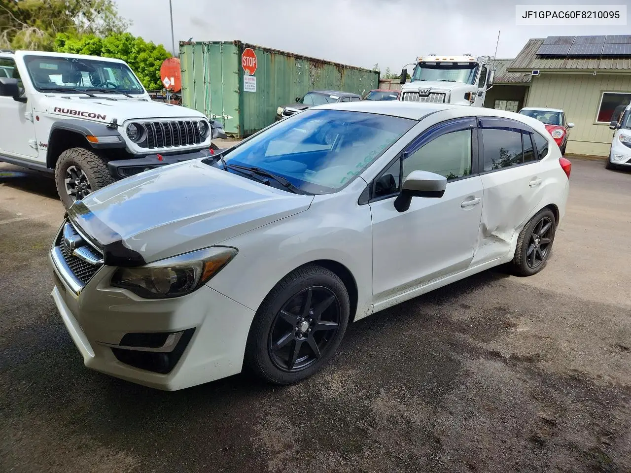 SUBARU IMPREZA 2015, VIN JF1GPAC60F8210095