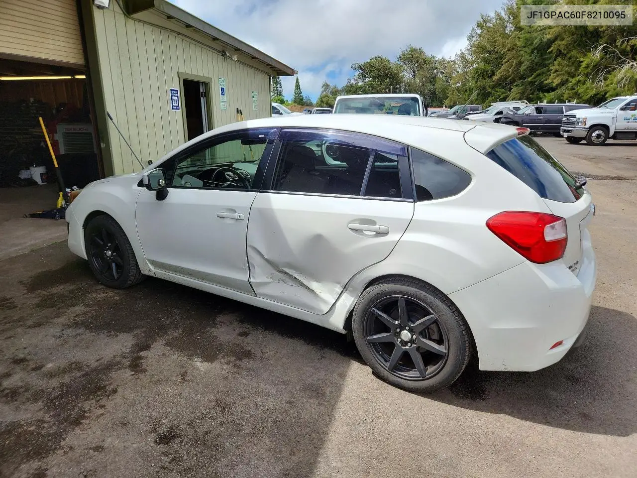2015 SUBARU IMPREZA VIN JF1GPAC60F8210095 — фото 2