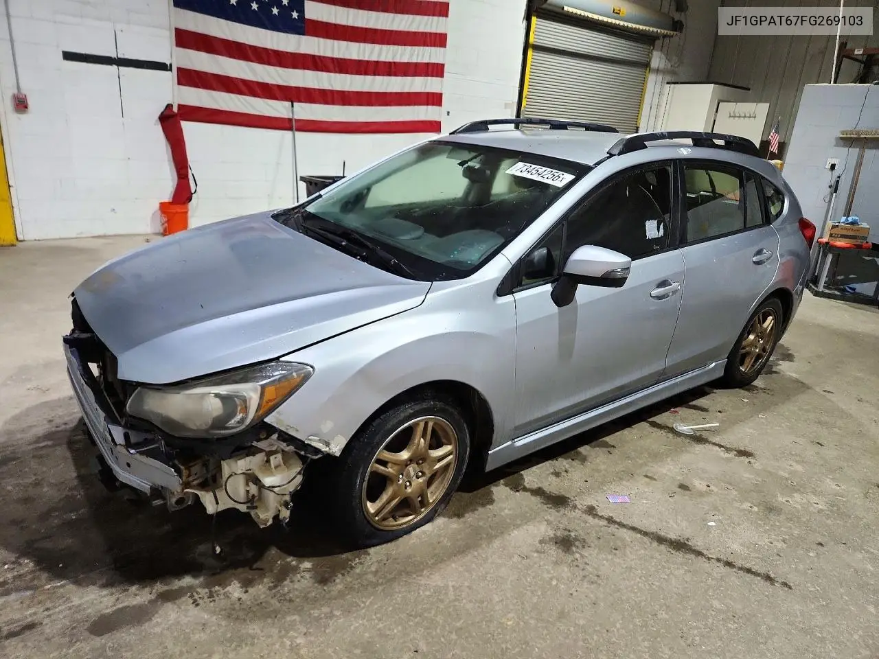 SUBARU IMPREZA 2015, VIN JF1GPAT67FG269103