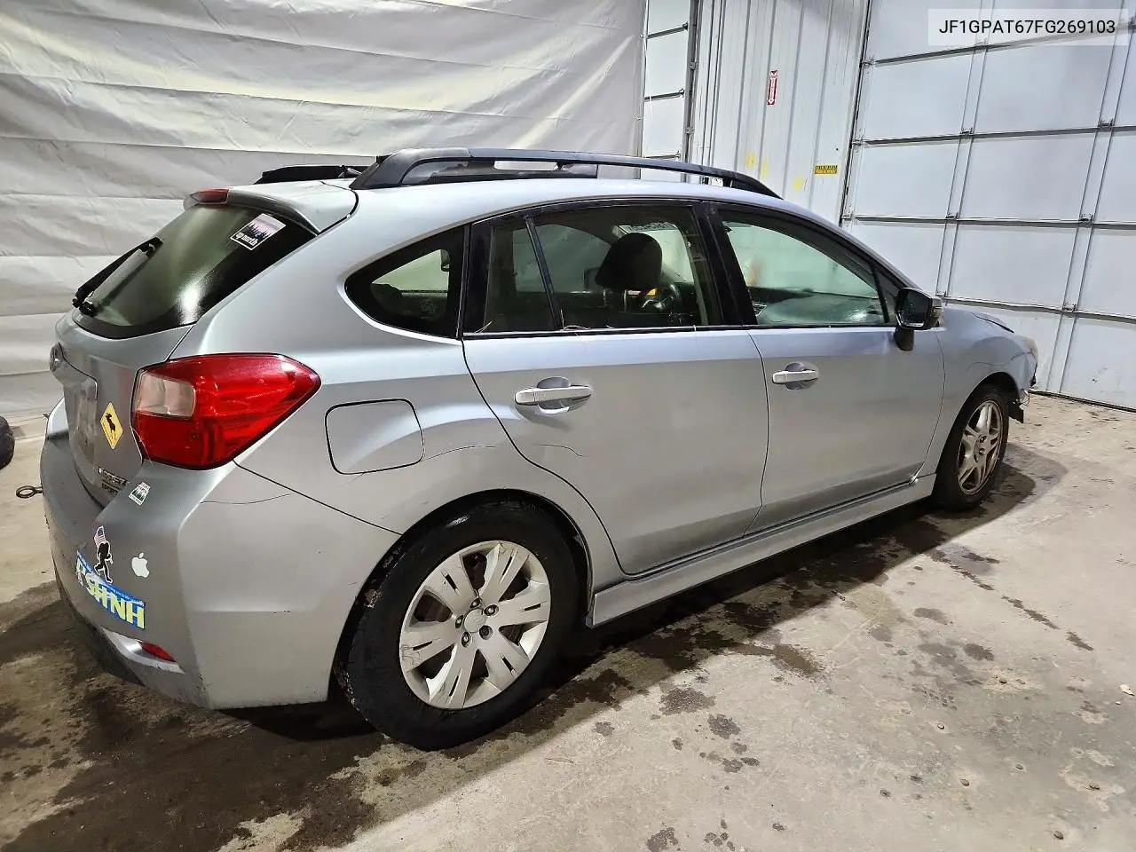 2015 SUBARU IMPREZA VIN JF1GPAT67FG269103 — фото 3