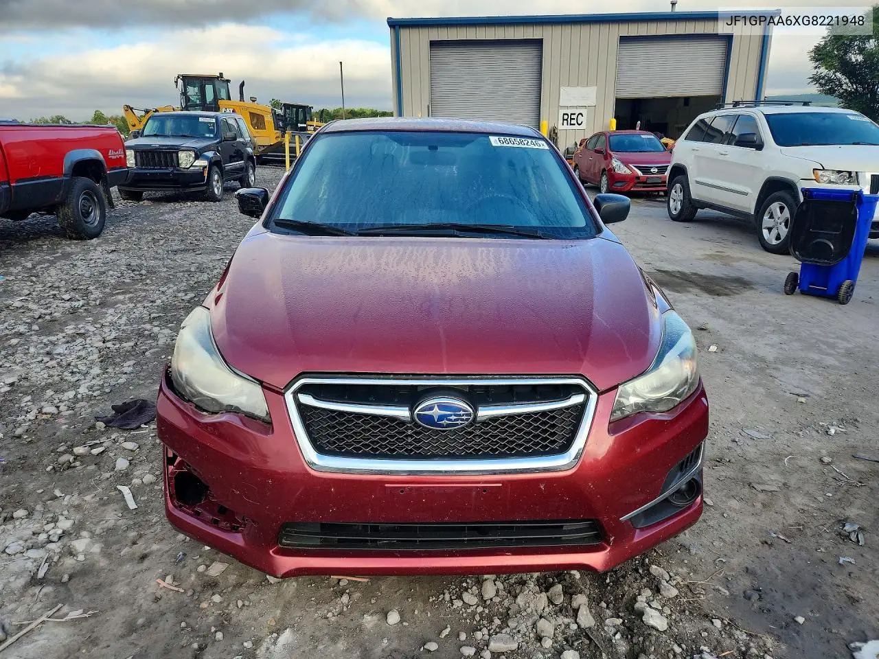 2016 SUBARU IMPREZA VIN JF1GPAA6XG8221948 — фото 5