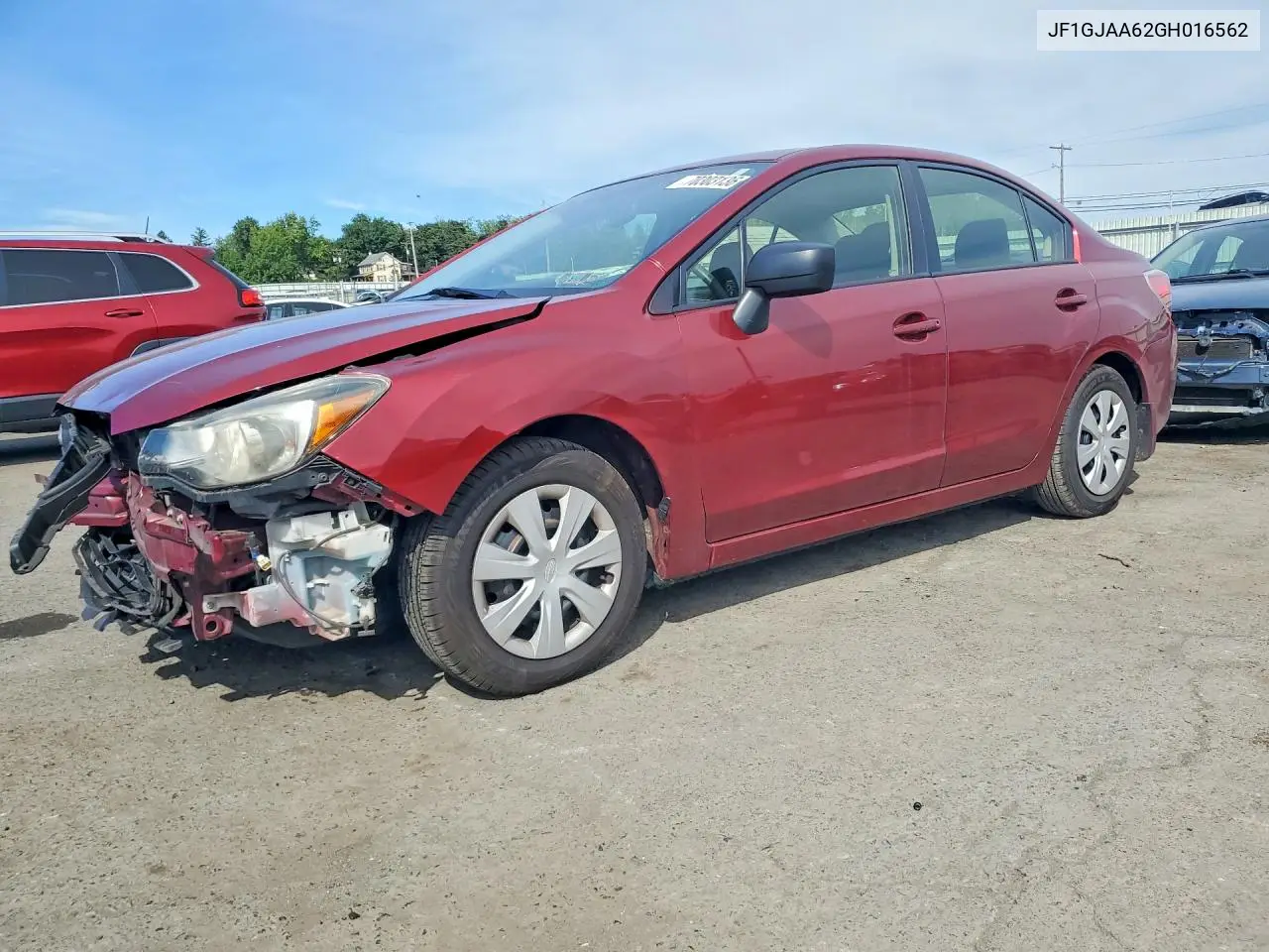 SUBARU IMPREZA 2016, VIN JF1GJAA62GH016562