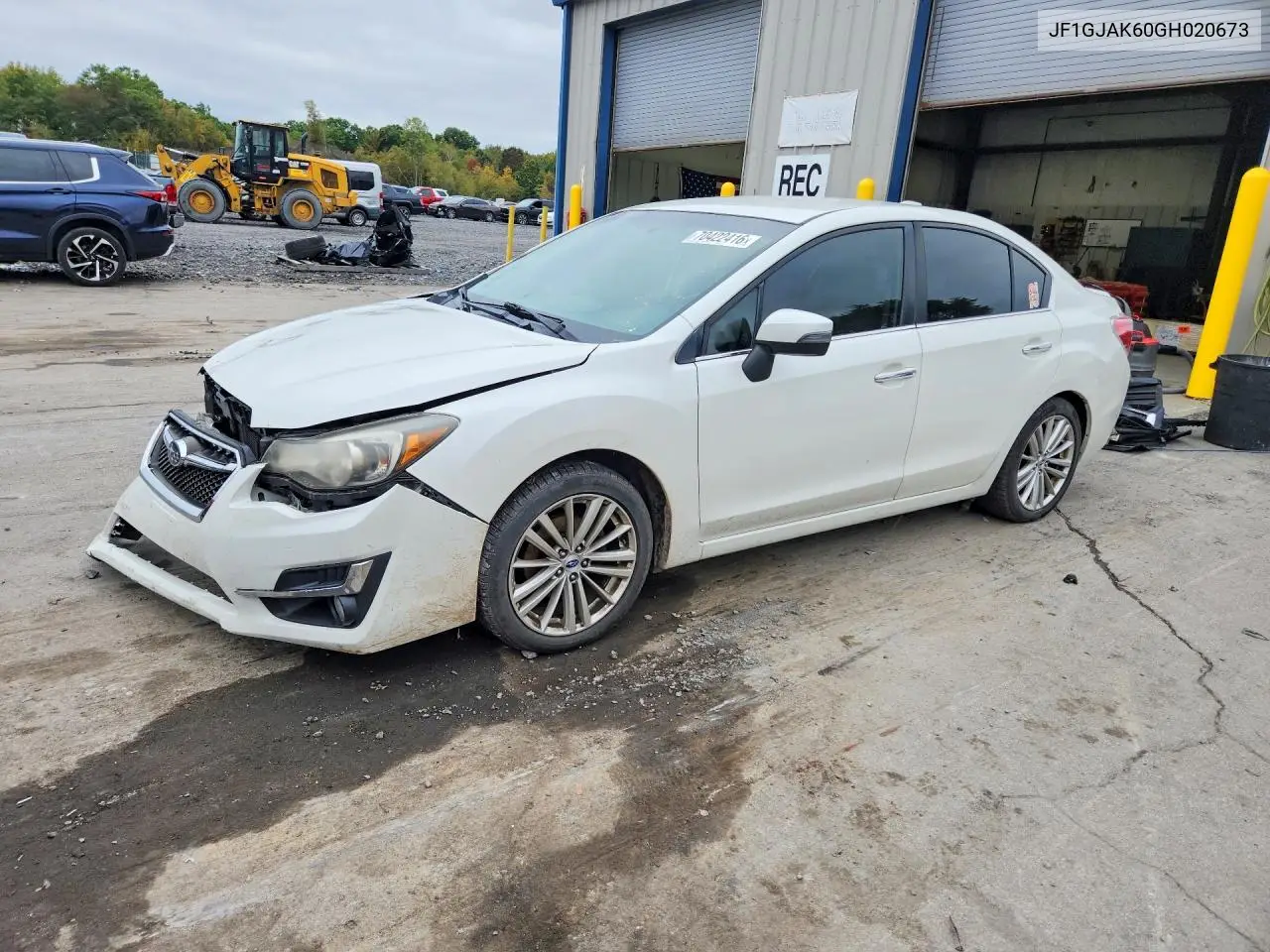 SUBARU IMPREZA 2016, VIN JF1GJAK60GH020673