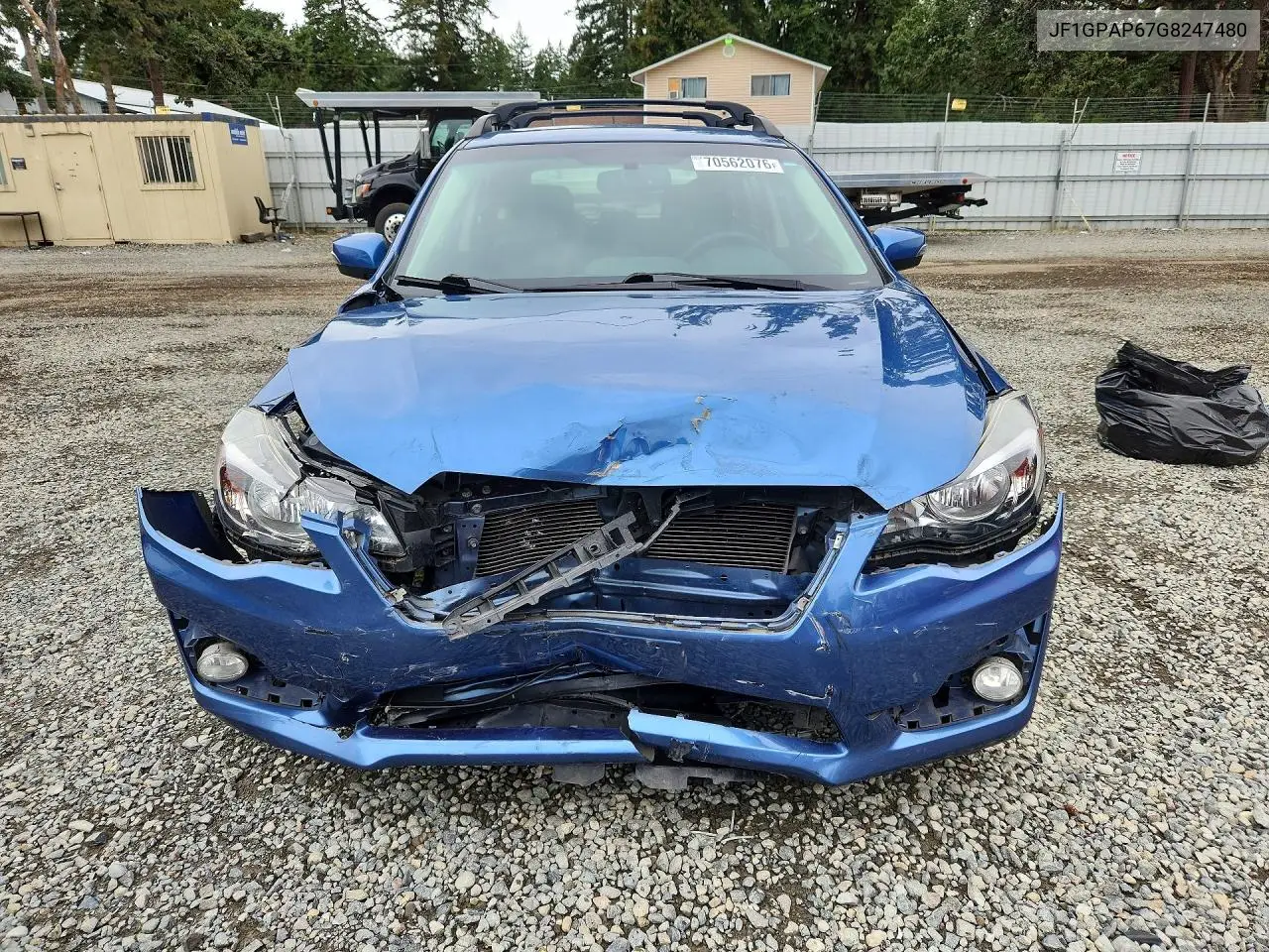 2016 SUBARU IMPREZA VIN JF1GPAP67G8247480 — фото 5