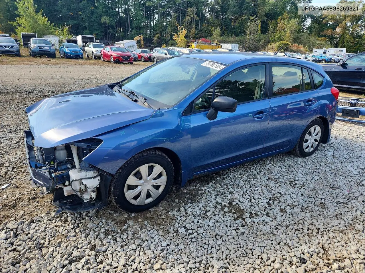SUBARU IMPREZA 2016, VIN JF1GPAA68G8269321