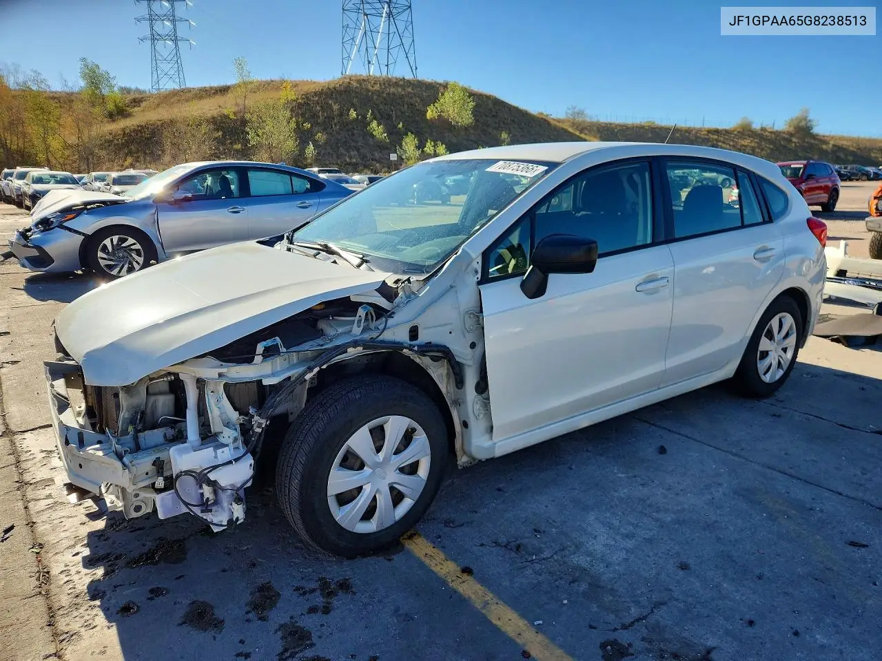 SUBARU IMPREZA 2016, VIN JF1GPAA65G8238513