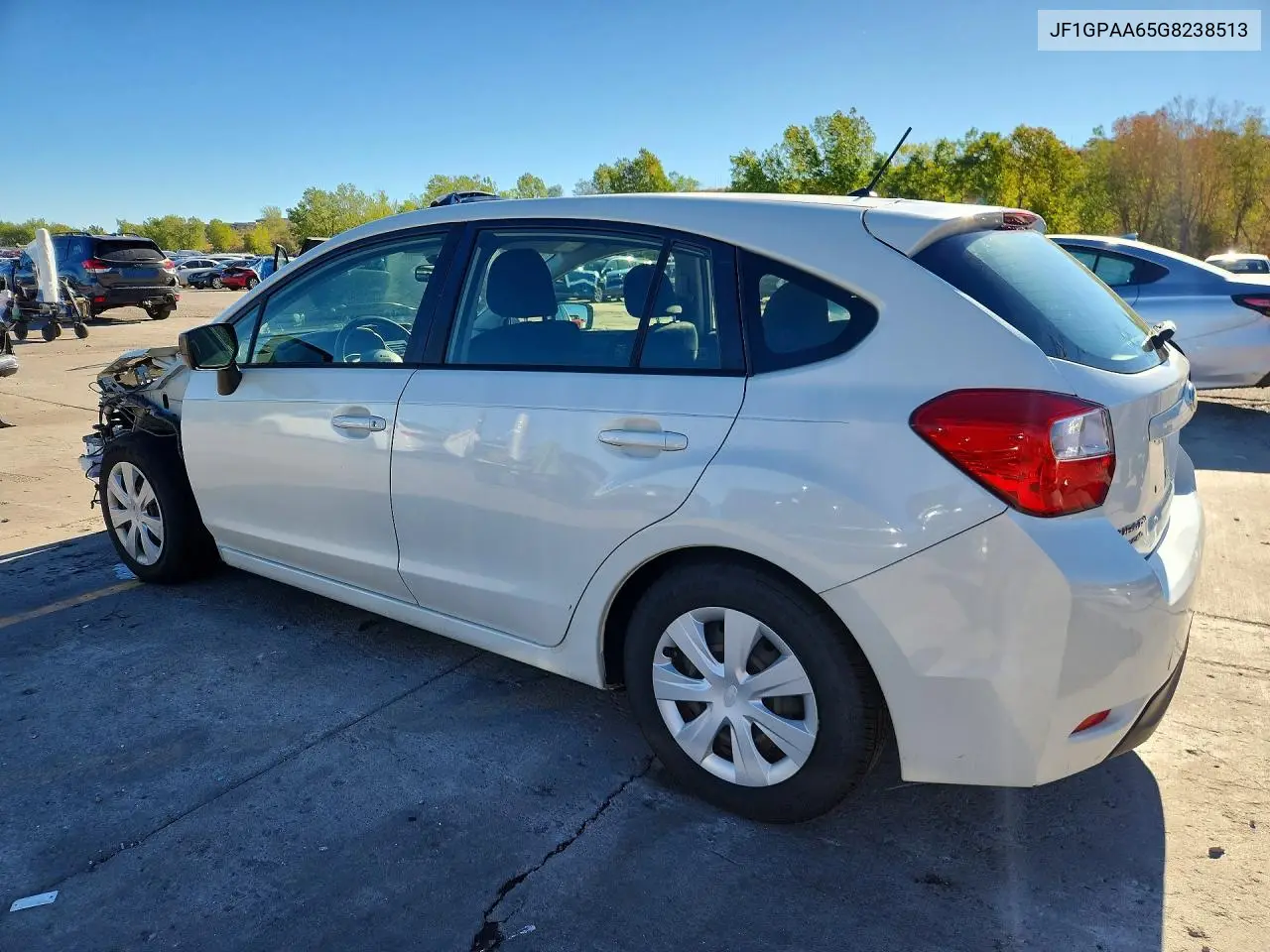 2016 SUBARU IMPREZA VIN JF1GPAA65G8238513 — фото 2