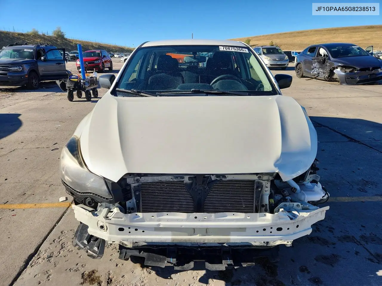 2016 SUBARU IMPREZA VIN JF1GPAA65G8238513 — фото 5