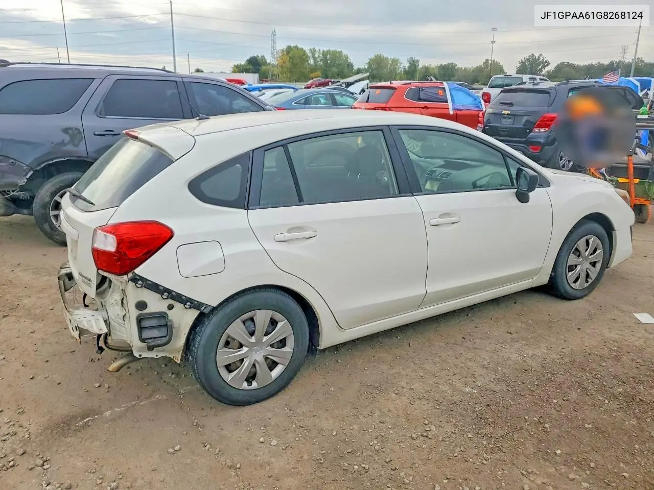 2016 SUBARU IMPREZA VIN JF1GPAA61G8268124 — фото 3