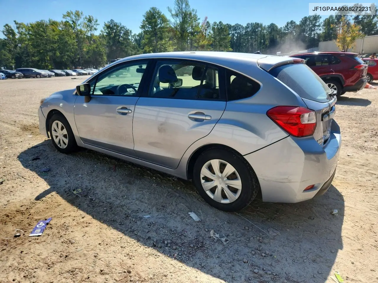 2016 SUBARU IMPREZA VIN JF1GPAA60G8272231 — фото 2