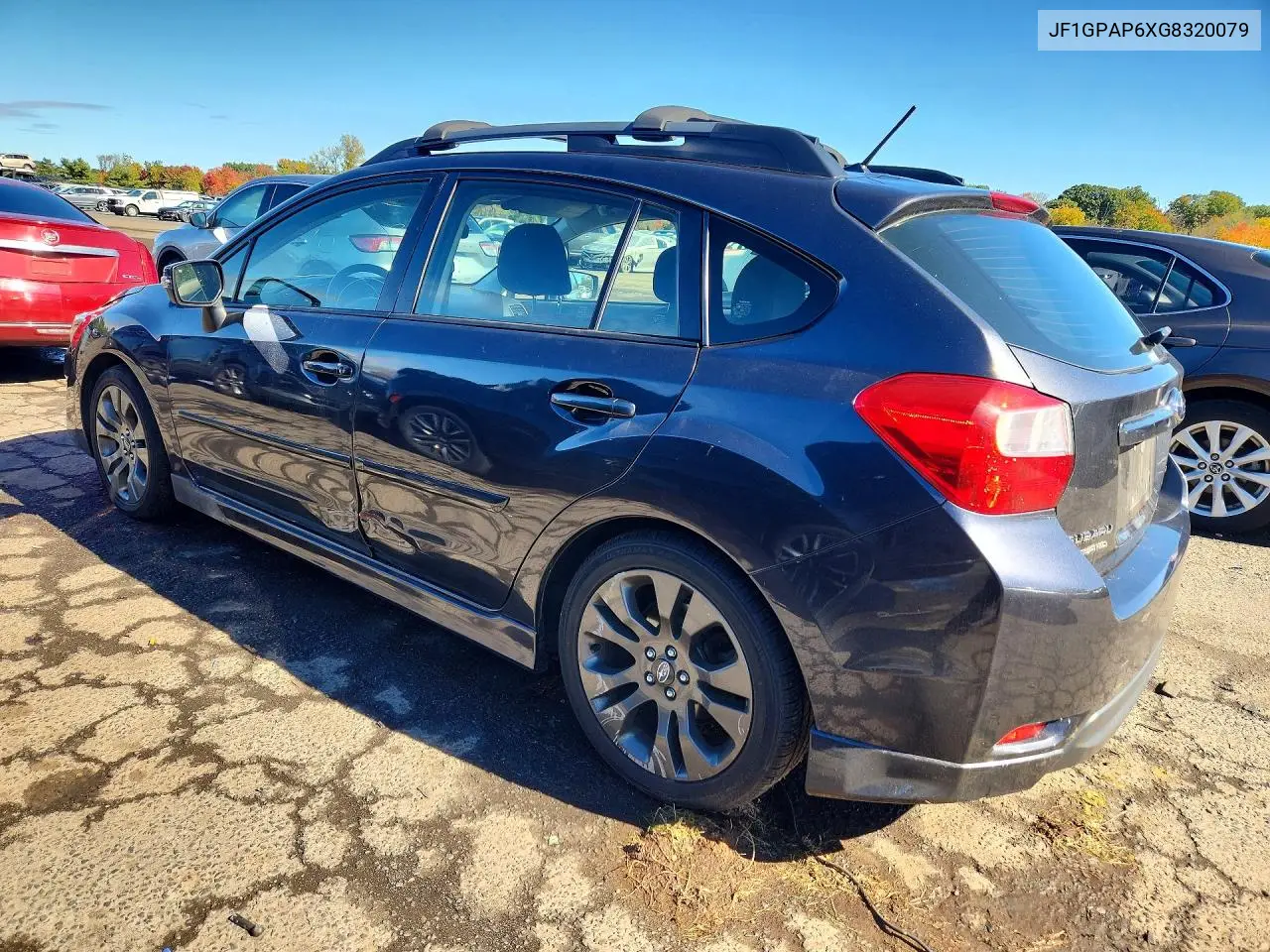 2016 SUBARU IMPREZA VIN JF1GPAP6XG8320079 — фото 2