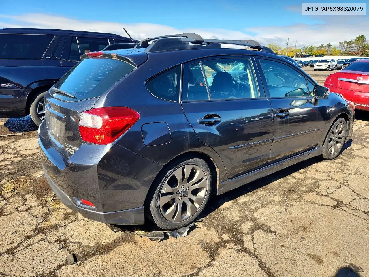 2016 SUBARU IMPREZA VIN JF1GPAP6XG8320079 — фото 3