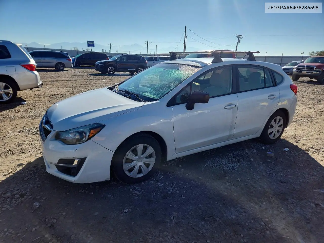 SUBARU IMPREZA 2016, VIN JF1GPAA64G8286598