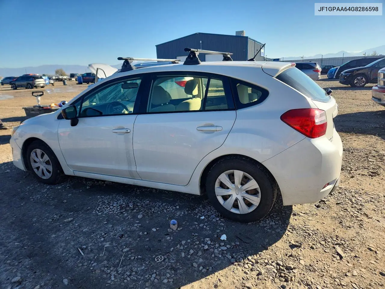 2016 SUBARU IMPREZA VIN JF1GPAA64G8286598 — фото 2