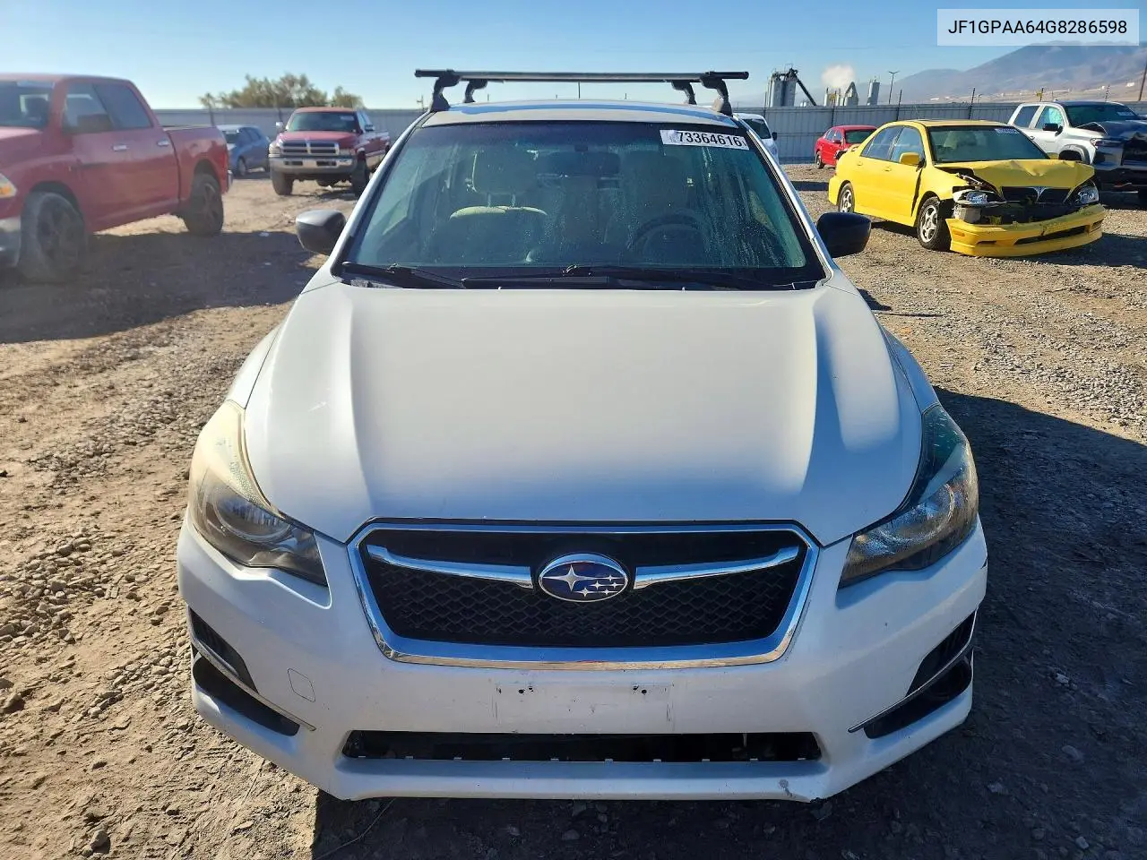 2016 SUBARU IMPREZA VIN JF1GPAA64G8286598 — фото 5