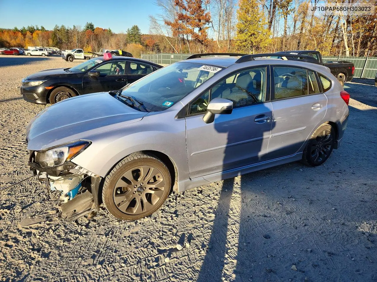 SUBARU IMPREZA 2016, VIN JF1GPAP68GH303023