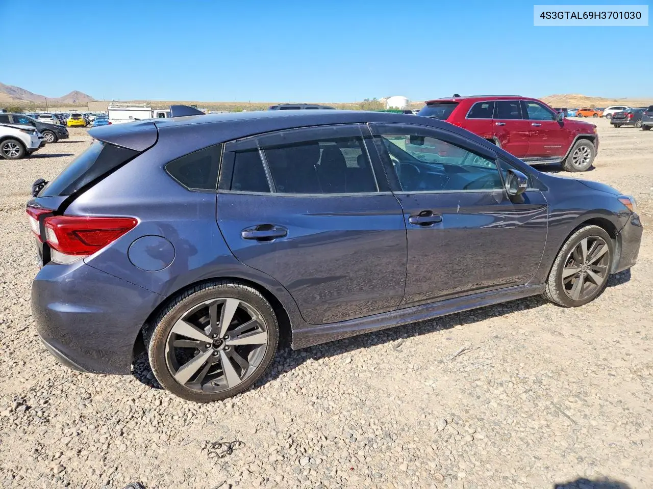 2017 SUBARU IMPREZA VIN 4S3GTAL69H3701030 — фото 3
