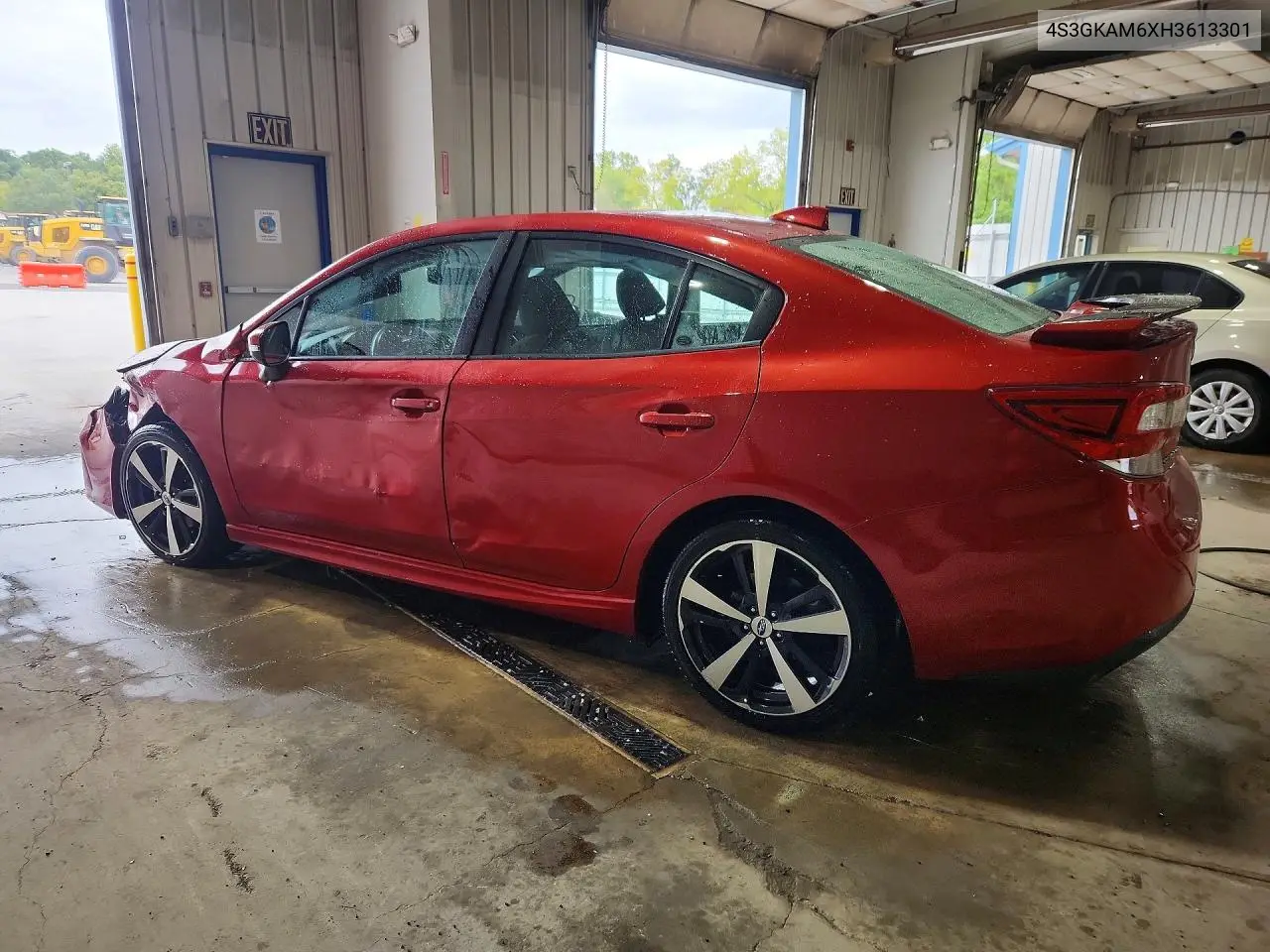 2017 SUBARU IMPREZA VIN 4S3GKAM6XH3613301 — фото 2