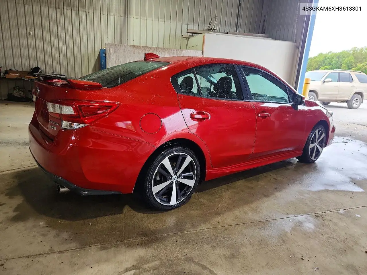 2017 SUBARU IMPREZA VIN 4S3GKAM6XH3613301 — фото 3