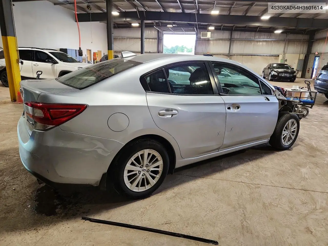 2017 SUBARU IMPREZA VIN 4S3GKAD64H3601614 — фото 3