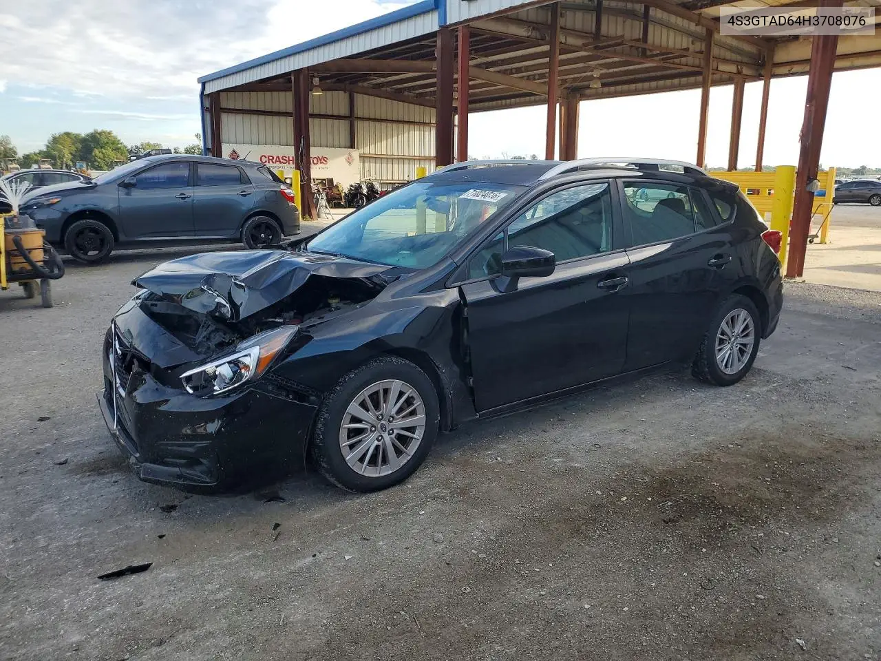 SUBARU IMPREZA 2017, VIN 4S3GTAD64H3708076