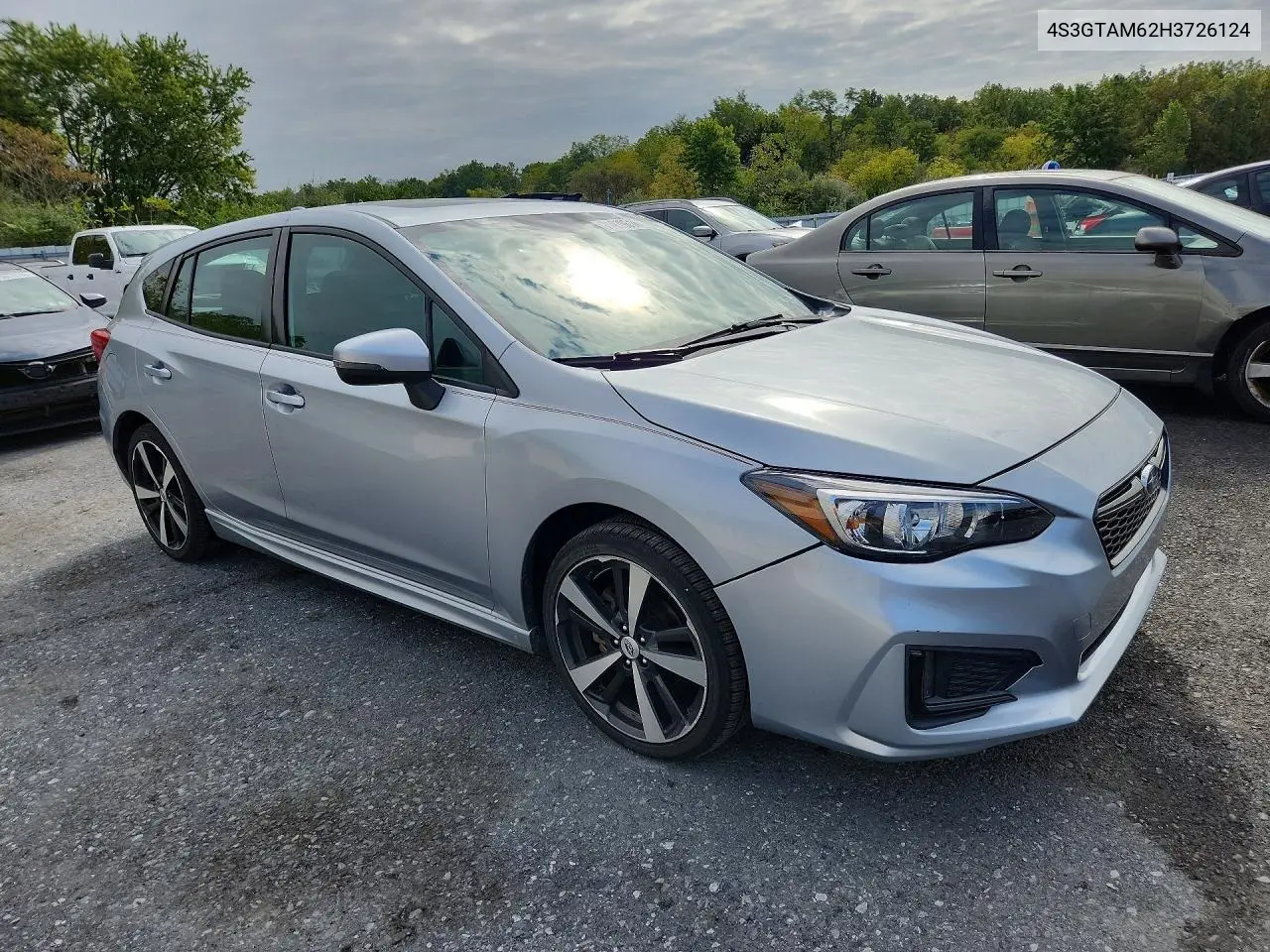 2017 SUBARU IMPREZA VIN 4S3GTAM62H3726124 — фото 4